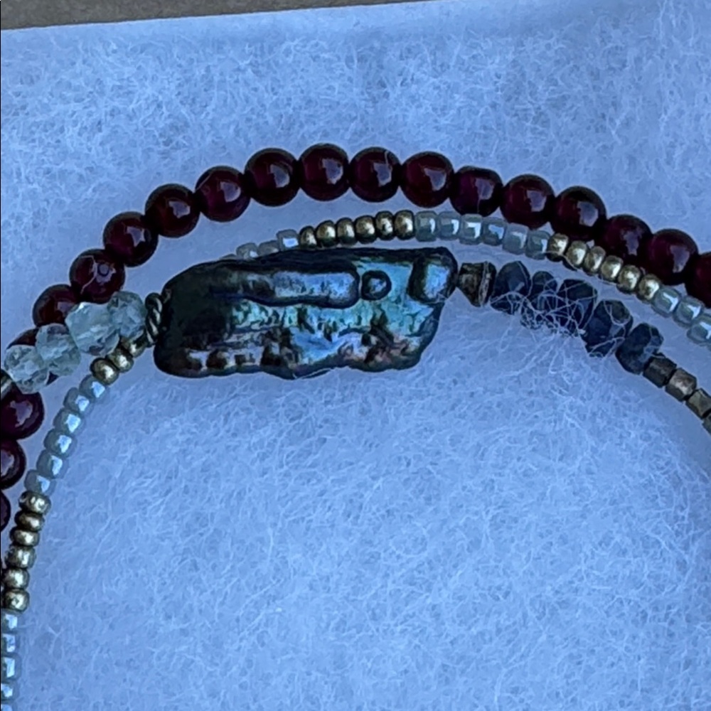 Authentic Sundance multi-strand gemstone bracelet - NIB - Picture 9 of 11